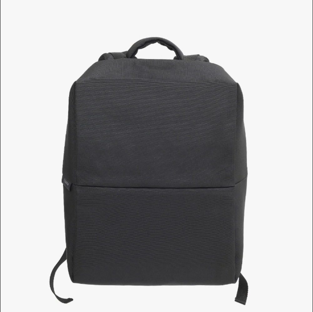 COTE & CIEL RHINE BLACK FLAT BACKPACK | SAND BLACK STREETWEAR